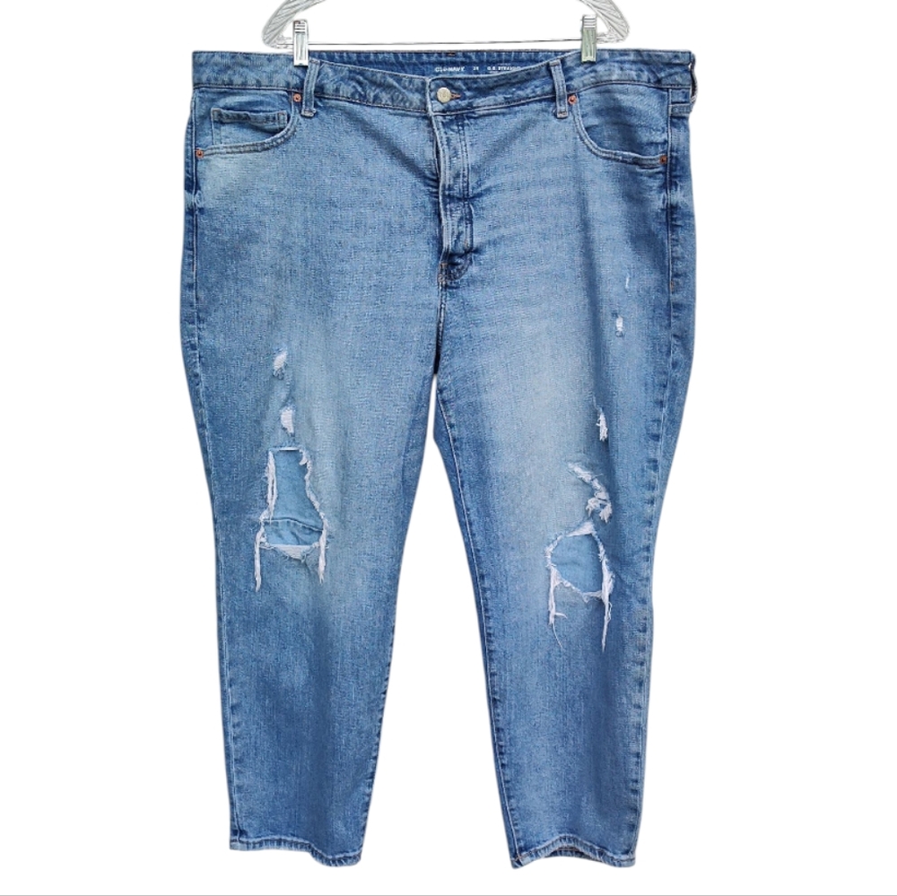 Old Navy High-Rise O.G. Straight Jeans Size 24